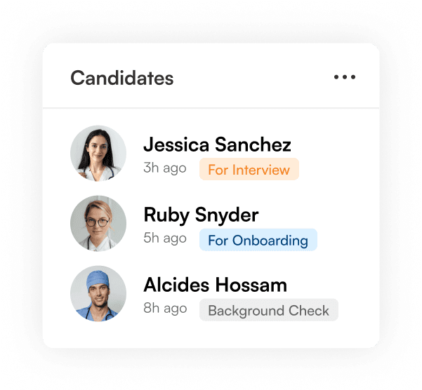 Candidates